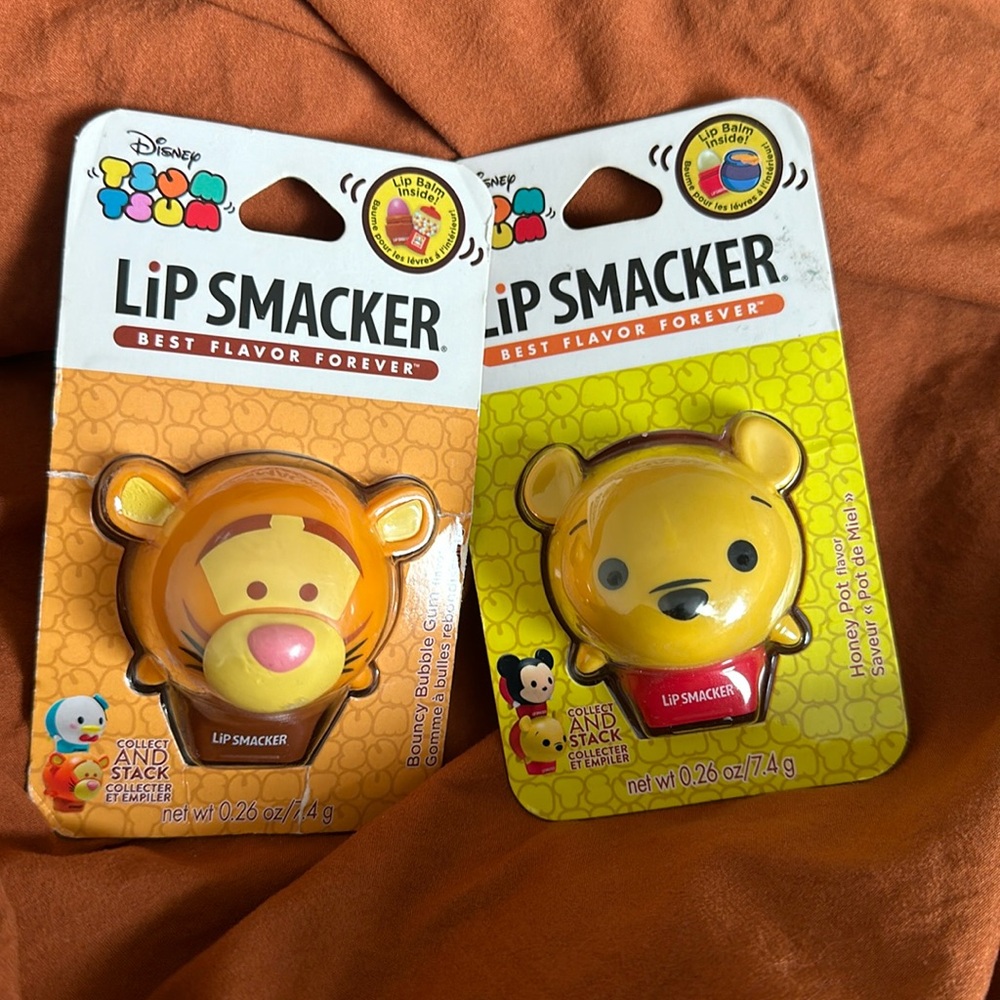 Lip Smacker Disney Pooh and Tigger lip balm set
